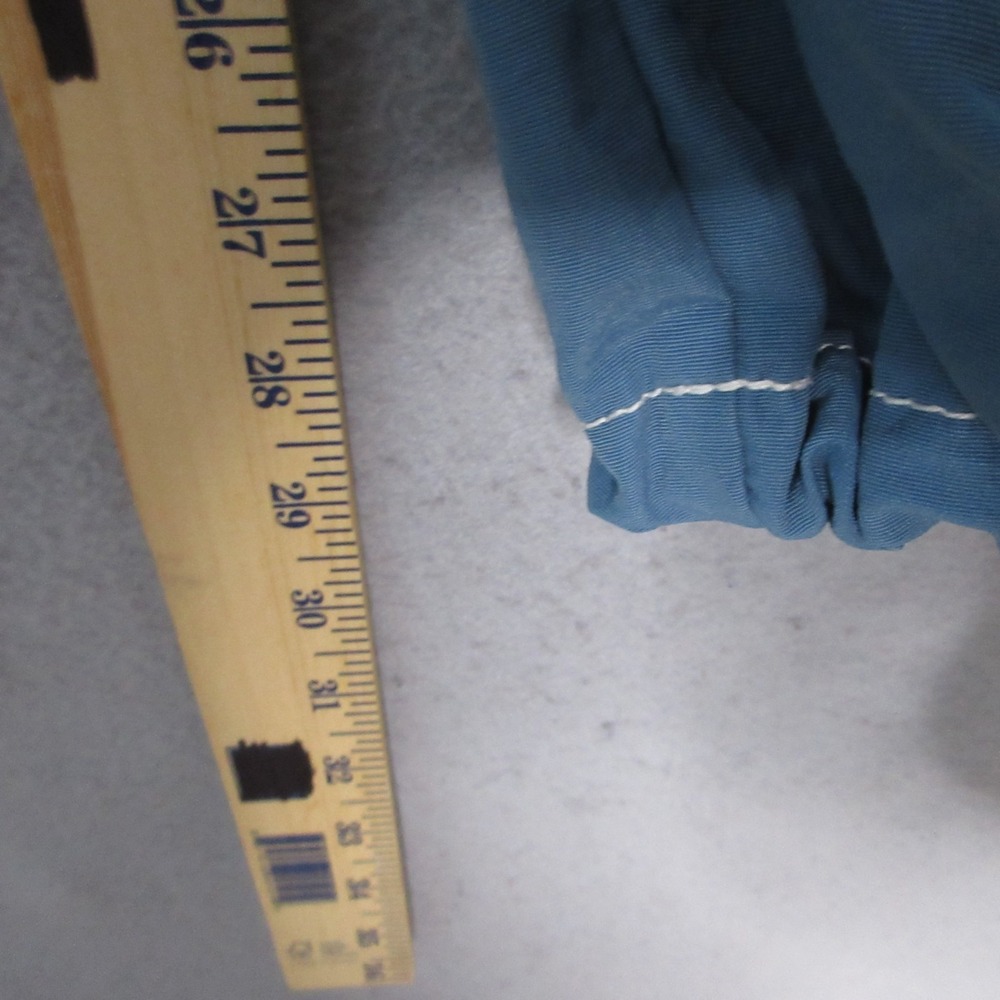 Vintage Mosquito Pants Men Medium Blue Nylon Rave Skate‎ Nylon Y2K 90s  USA Made - Picture 7 of 12